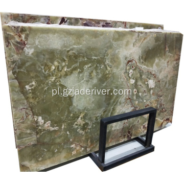 Beauty Natural Onyx Stone Green Marble Slab